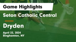 Seton Catholic Central  vs Dryden  Game Highlights - April 22, 2024