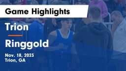 Trion  vs Ringgold  Game Highlights - Nov. 18, 2023