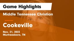 Middle Tennessee Christian vs Cookeville  Game Highlights - Nov. 21, 2023