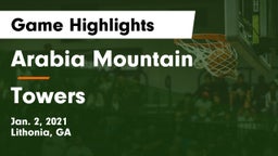 Arabia Mountain  vs Towers  Game Highlights - Jan. 2, 2021