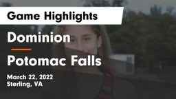 Dominion  vs Potomac Falls Game Highlights - March 22, 2022