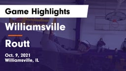 Williamsville  vs Routt Game Highlights - Oct. 9, 2021