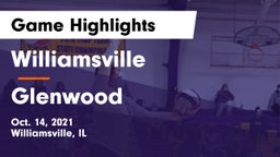Williamsville  vs Glenwood  Game Highlights - Oct. 14, 2021