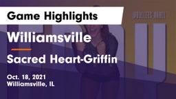 Williamsville  vs Sacred Heart-Griffin  Game Highlights - Oct. 18, 2021