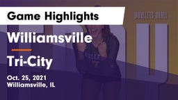 Williamsville  vs Tri-City Game Highlights - Oct. 25, 2021