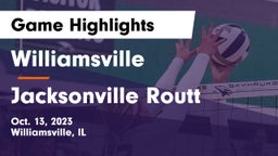 Williamsville  vs Jacksonville Routt Game Highlights - Oct. 13, 2023