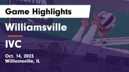 Williamsville  vs IVC Game Highlights - Oct. 14, 2023