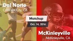 Matchup: Del Norte High vs. McKinleyville  2016