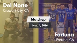 Matchup: Del Norte High vs. Fortuna  2016