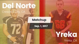 Matchup: Del Norte High vs. Yreka  2017