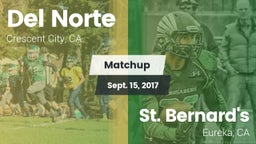 Matchup: Del Norte High vs. St. Bernard's  2017