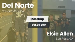 Matchup: Del Norte High vs. Elsie Allen  2017