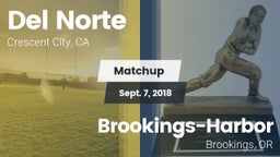 Matchup: Del Norte High vs. Brookings-Harbor  2018