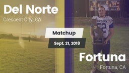 Matchup: Del Norte High vs. Fortuna  2018