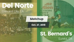 Matchup: Del Norte High vs. St. Bernard's  2018