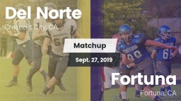 Matchup: Del Norte High vs. Fortuna  2019