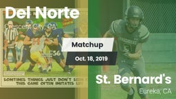 Matchup: Del Norte High vs. St. Bernard's  2019