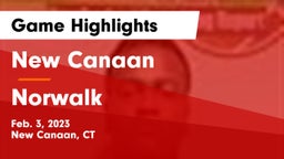 New Canaan  vs Norwalk  Game Highlights - Feb. 3, 2023