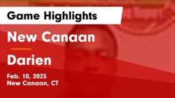 New Canaan  vs Darien  Game Highlights - Feb. 10, 2023