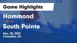 Hammond  vs South Pointe  Game Highlights - Dec. 28, 2023
