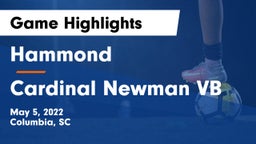 Hammond  vs Cardinal Newman VB Game Highlights - May 5, 2022