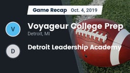 Recap: Voyageur College Prep  vs. Detroit Leadership Academy 2019