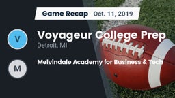 Recap: Voyageur College Prep  vs. Melvindale Academy for Business & Tech 2019