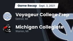 Recap: Voyageur College Prep  vs. Michigan Collegiate 2021