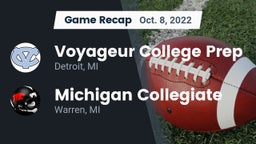 Recap: Voyageur College Prep  vs. Michigan Collegiate 2022