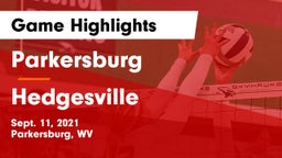 Parkersburg  vs Hedgesville  Game Highlights - Sept. 11, 2021