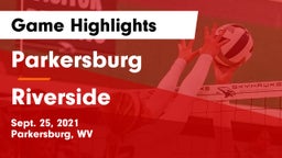 Parkersburg  vs Riverside  Game Highlights - Sept. 25, 2021