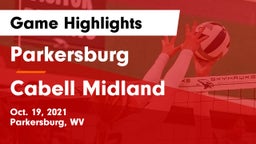 Parkersburg  vs Cabell Midland  Game Highlights - Oct. 19, 2021