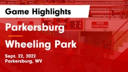 Parkersburg  vs Wheeling Park Game Highlights - Sept. 22, 2022