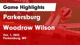 Parkersburg  vs Woodrow Wilson  Game Highlights - Oct. 1, 2022