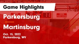 Parkersburg  vs Martinsburg  Game Highlights - Oct. 15, 2022