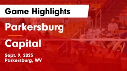 Parkersburg  vs Capital  Game Highlights - Sept. 9, 2023