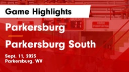 Parkersburg  vs Parkersburg South  Game Highlights - Sept. 11, 2023