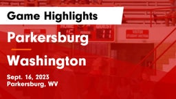 Parkersburg  vs Washington  Game Highlights - Sept. 16, 2023