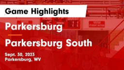 Parkersburg  vs Parkersburg South  Game Highlights - Sept. 30, 2023