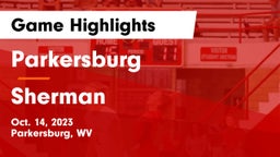 Parkersburg  vs Sherman  Game Highlights - Oct. 14, 2023