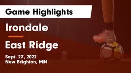 Irondale  vs East Ridge  Game Highlights - Sept. 27, 2022
