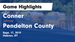 Conner  vs Pendelton County Game Highlights - Sept. 17, 2019