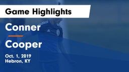 Conner  vs Cooper  Game Highlights - Oct. 1, 2019