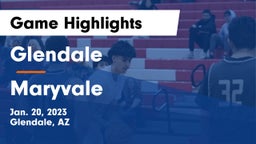 Glendale  vs Maryvale  Game Highlights - Jan. 20, 2023