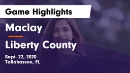 Maclay  vs Liberty County  Game Highlights - Sept. 22, 2020