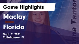 Maclay  vs Florida  Game Highlights - Sept. 9, 2021