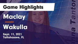 Maclay  vs Wakulla  Game Highlights - Sept. 11, 2021