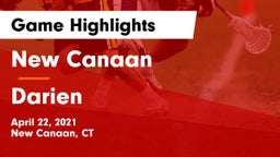 New Canaan  vs Darien  Game Highlights - April 22, 2021