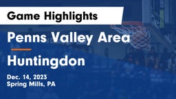 Penns Valley Area  vs Huntingdon Game Highlights - Dec. 14, 2023