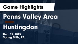 Penns Valley Area  vs Huntingdon  Game Highlights - Dec. 15, 2023